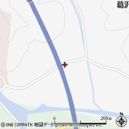 静岡県静岡市清水区葛沢186周辺の地図