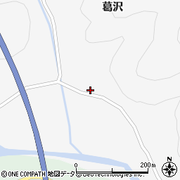 静岡県静岡市清水区葛沢396周辺の地図