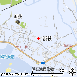 千葉県鴨川市浜荻1222周辺の地図