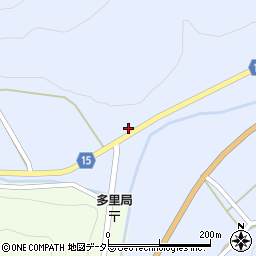 鳥取県日野郡日南町萩原1154周辺の地図