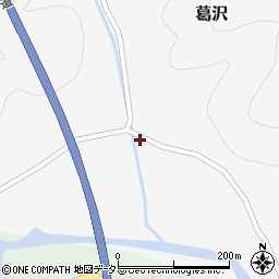静岡県静岡市清水区葛沢410周辺の地図
