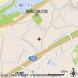 愛知県豊田市勘八町中根周辺の地図