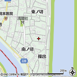 愛知県名古屋市中川区下之一色町操出59周辺の地図