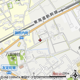 滋賀県近江八幡市友定町126周辺の地図