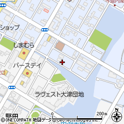 滋賀県大津市今堅田2丁目5-10周辺の地図