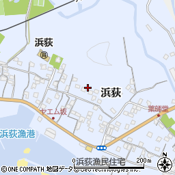 千葉県鴨川市浜荻1218周辺の地図
