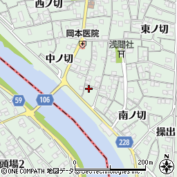 愛知県名古屋市中川区下之一色町中ノ切63周辺の地図