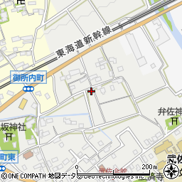 滋賀県近江八幡市友定町175周辺の地図