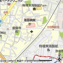 ローソン長泉本宿店周辺の地図