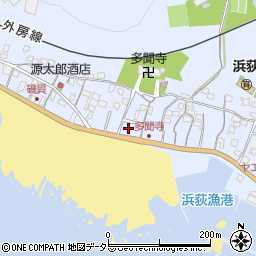 千葉県鴨川市浜荻1565周辺の地図