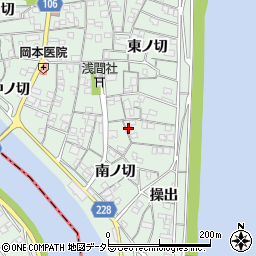 愛知県名古屋市中川区下之一色町操出62-1周辺の地図