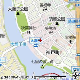 古川商店周辺の地図