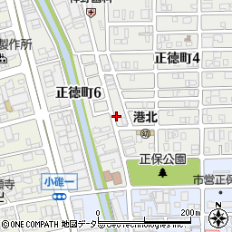 愛知県名古屋市港区正徳町6丁目60周辺の地図