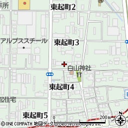 愛知県名古屋市中川区東起町4丁目12周辺の地図