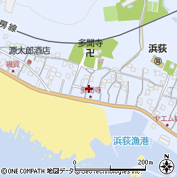千葉県鴨川市浜荻1551周辺の地図