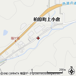 兵庫県丹波市柏原町上小倉238周辺の地図