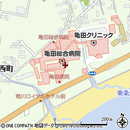 ローソン亀田総合病院店周辺の地図
