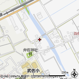 滋賀県近江八幡市西生来町1207周辺の地図