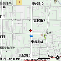 愛知県名古屋市中川区東起町4丁目10周辺の地図