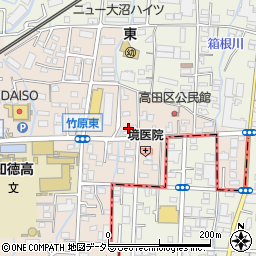 静岡県駿東郡長泉町竹原392-1周辺の地図