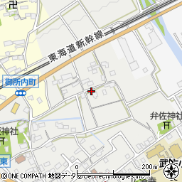 滋賀県近江八幡市友定町172周辺の地図