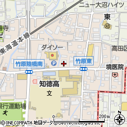 ミニストップ長泉町竹原店周辺の地図