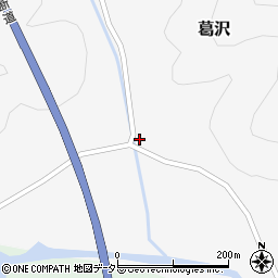 静岡県静岡市清水区葛沢412周辺の地図