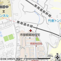 静岡県三島市柳郷地133周辺の地図