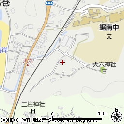 千葉県安房郡鋸南町大六13周辺の地図