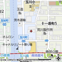 中日本フード特販営業部周辺の地図