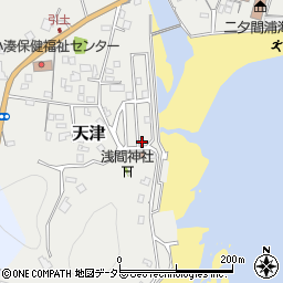 千葉県鴨川市天津174-12周辺の地図