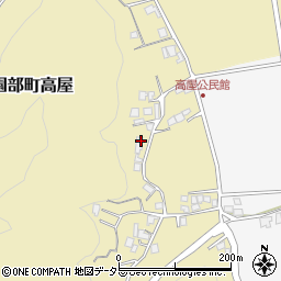 京都府南丹市園部町高屋（両念）周辺の地図