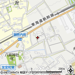 滋賀県近江八幡市友定町138周辺の地図