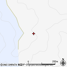 愛知県北設楽郡設楽町川向横萩周辺の地図