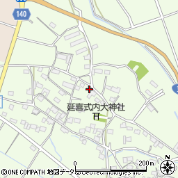 三重県いなべ市大安町片樋1484周辺の地図