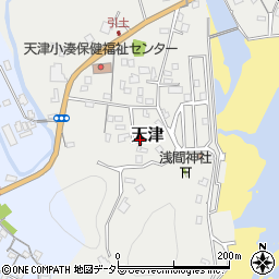 千葉県鴨川市天津96周辺の地図