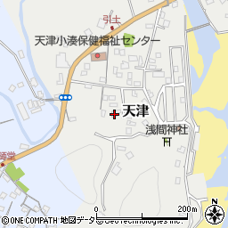 千葉県鴨川市天津97周辺の地図