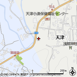 千葉県鴨川市天津114周辺の地図