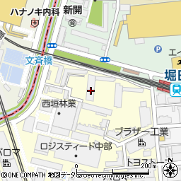愛知県名古屋市瑞穂区桃園町2-3周辺の地図