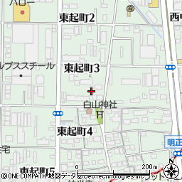 愛知県名古屋市中川区東起町4丁目15周辺の地図