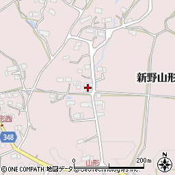 岡山県津山市新野山形1207周辺の地図