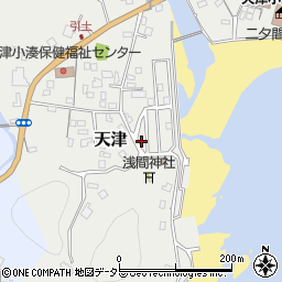 千葉県鴨川市天津174-35周辺の地図
