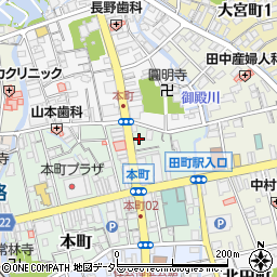うなぎ・すみの坊　本町店周辺の地図