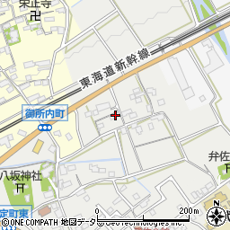 滋賀県近江八幡市友定町140周辺の地図