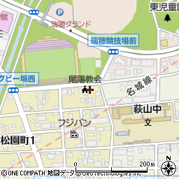 愛知県名古屋市瑞穂区松園町2丁目3周辺の地図