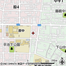 愛知県名古屋市天白区原4丁目2011-2周辺の地図