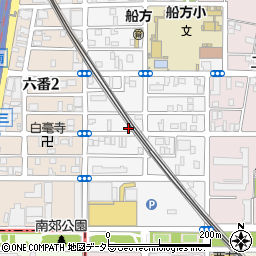 花井牛乳店周辺の地図