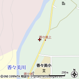 岡山県苫田郡鏡野町香々美884周辺の地図