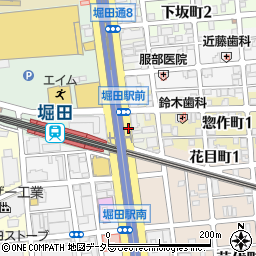 愛知県名古屋市瑞穂区堀田通9丁目周辺の地図