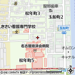 たんぽぽ薬局　中川東店周辺の地図